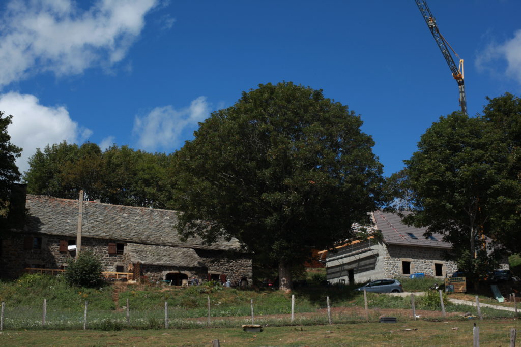 Ferme de Bachasson Construction