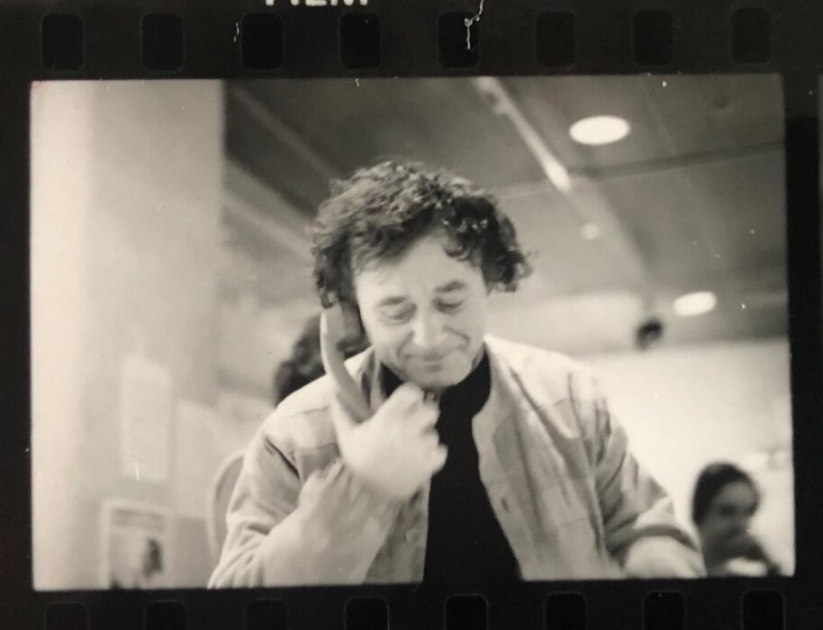 Frederick Wiseman à Cinéma du réel en 1979 © Catherine Blangonnet