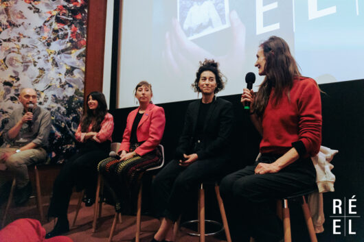 22 mars - Front(s) populaire(s), discussion à la suite de la projection de CE QU'ON DEMANDE À UNE STATUE C'EST QU'ELLE NE BOUGE PAS et LES FEMMES SONT BELLES avec Coco Tassel, Nedjma Benchaïd-Lecoeur et Anaïs Gressier-Wierzelewski © Léa Rener