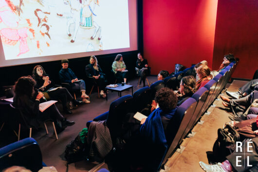 26 mars - Festival parlé, Perpétuer le monde - Table ronde : Savoirs et pratiques communautaires à la croisée des époques et des luttes avec Laura Cassarino, Manon Haag, Teresa Castro, Adèle Fohr et Bojina Panayotova © Léa Rener