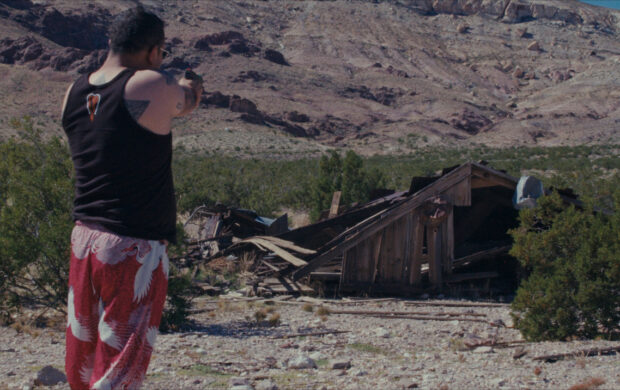 image issue du film Une arme à la main j'ai traversé le désert