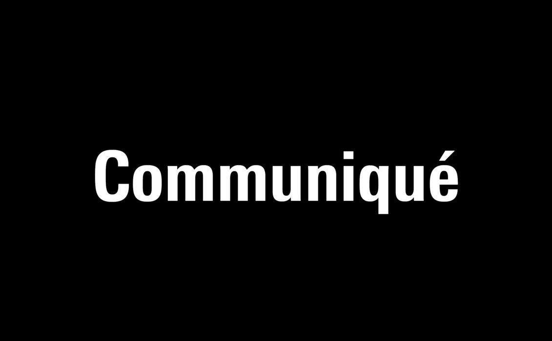 Communiqué